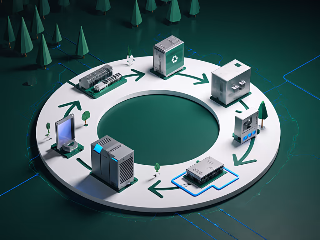 docking-station-recycling-process