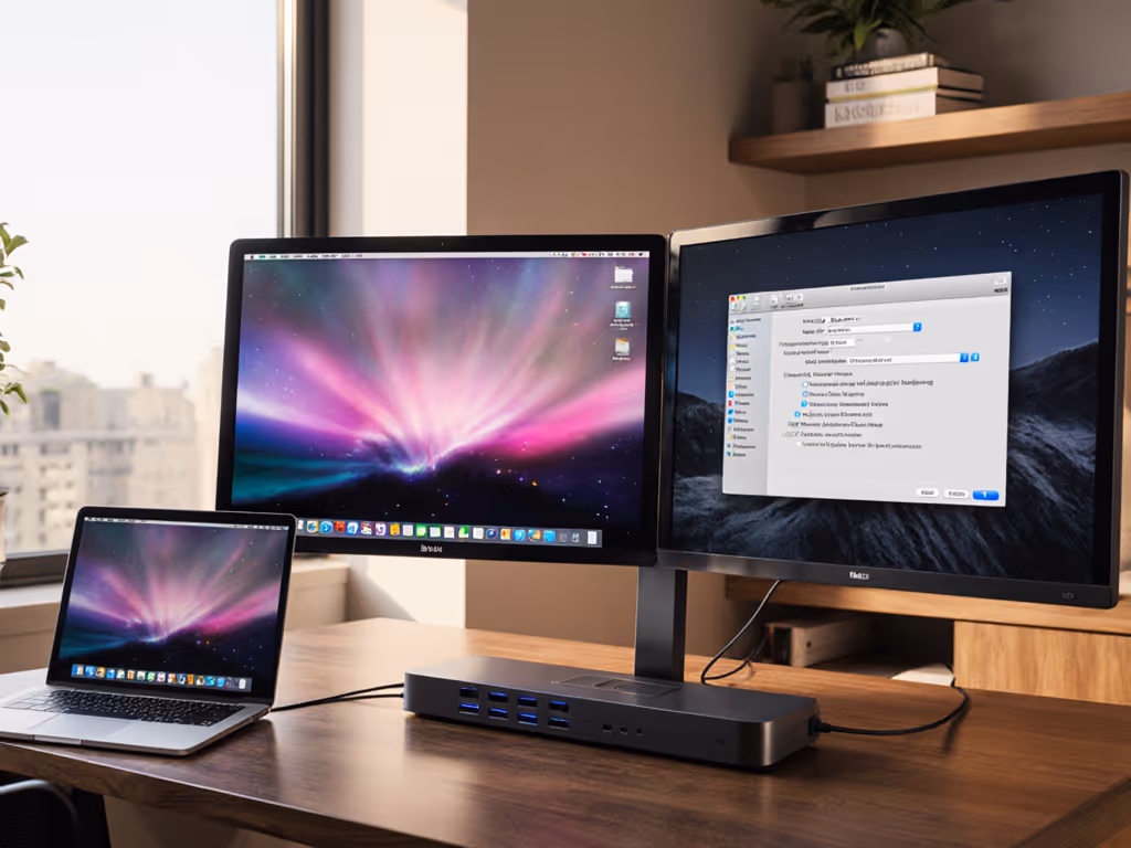 Apple Dual Monitor Dock: Verified for M1/M2/M3 Macs
