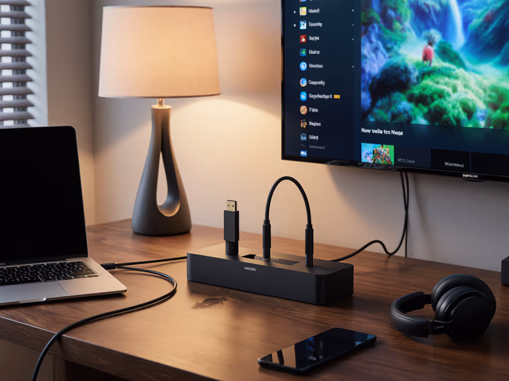 Desktop Docking Station Guide: Stream to TV Perfectly