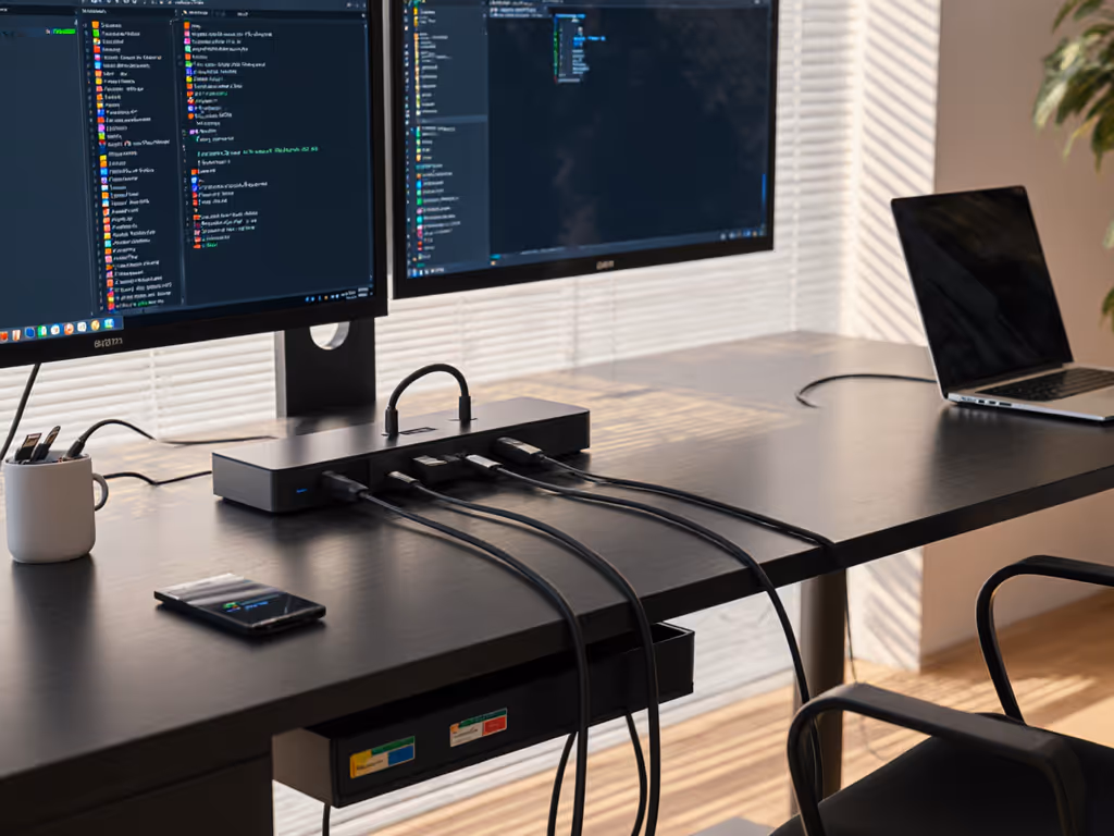 Essential Dock Accessories: Stop Cable Frustration Now